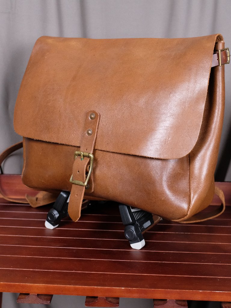 Leather Postman Mail Bag. Fullgrain Beautiful!